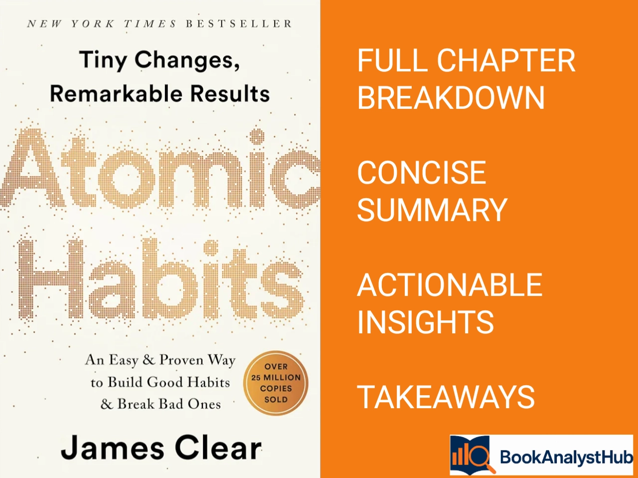 chapter by chapter summary of atomic habits book