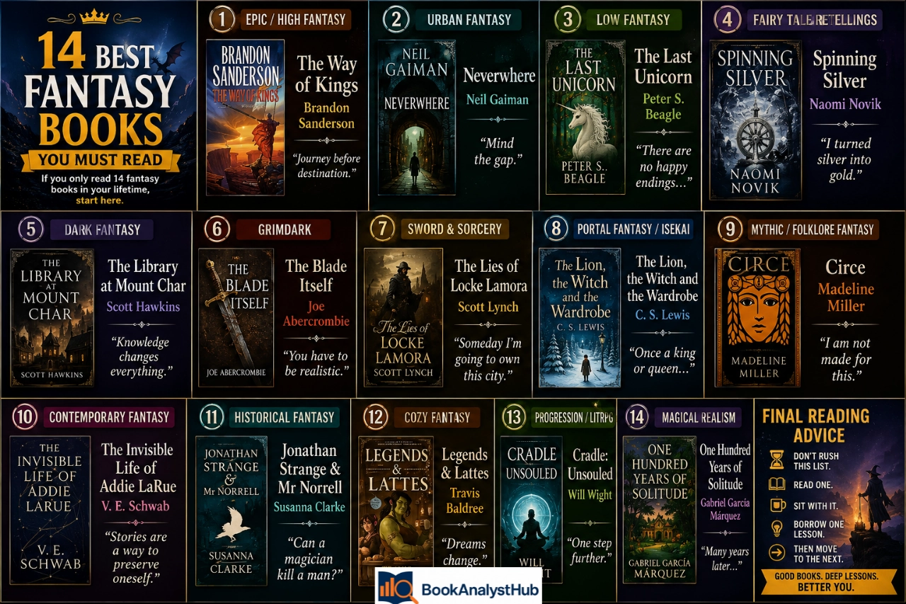 most recommended fantasy books